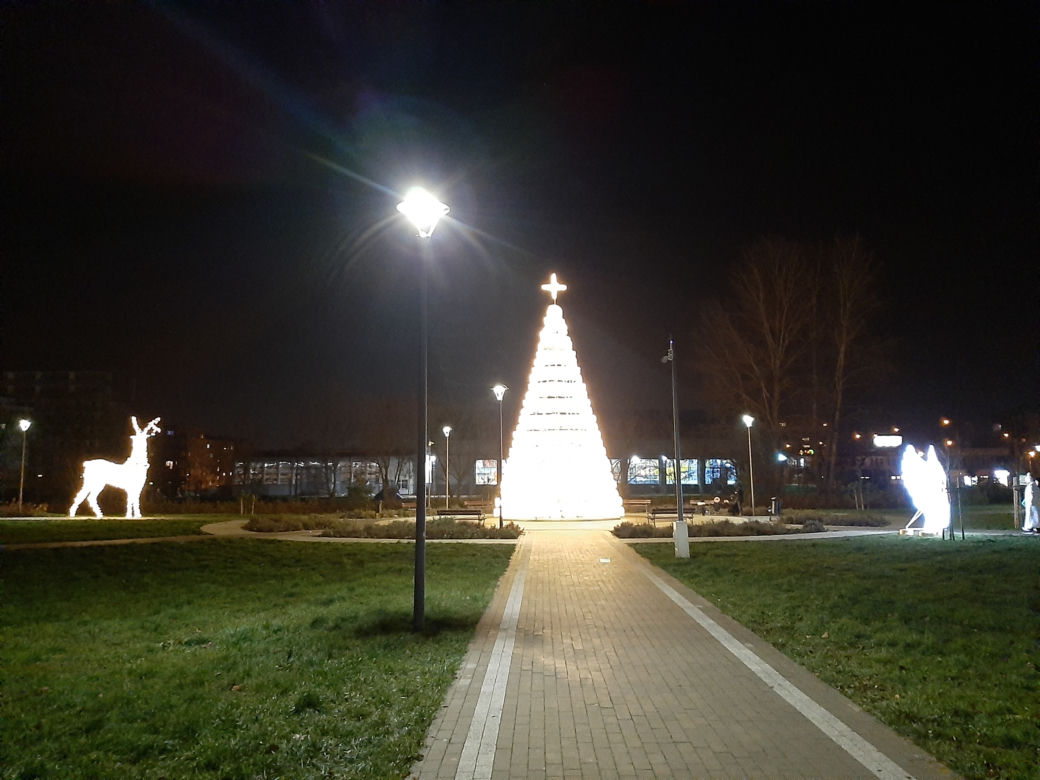Świąteczne iluminacje w Łomży