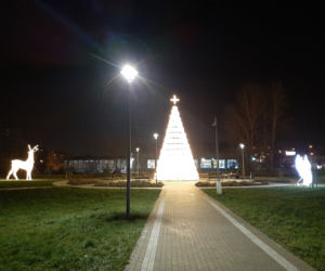 Świąteczne iluminacje w Łomży