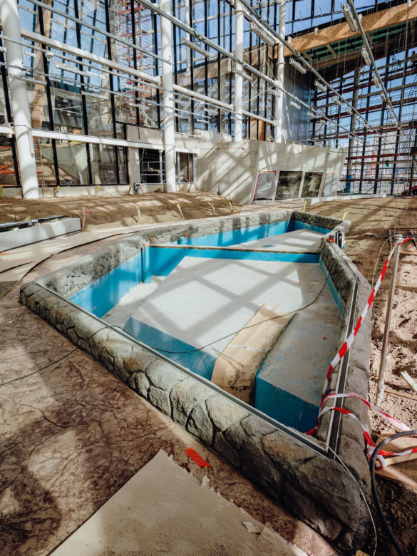 Budowa Egzotarium w Sosnowcu