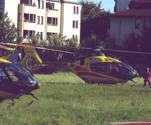 Tychy: Dramatyczna akcja służb. Robili wszystko, by ratować rannego chłopca