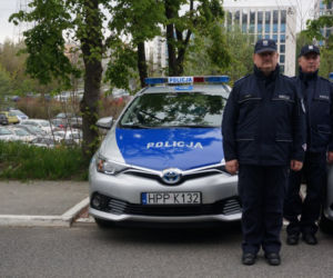 Śląska policja w Toyotach Auris Hybrid