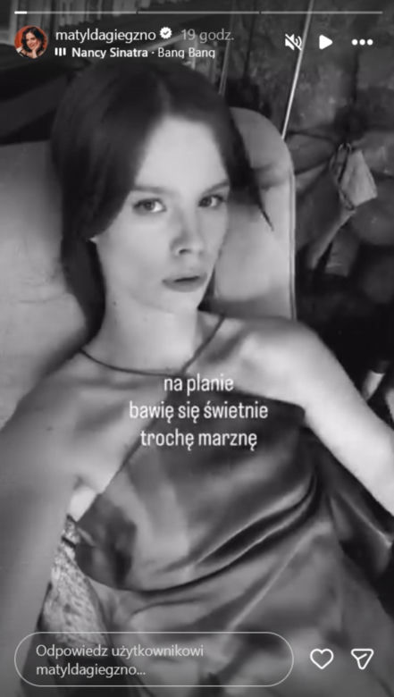 M jak miłość nowy sezon na planie. Majka (Matylda Giegżno)