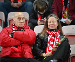 Widzew Łódź - Lech Poznań: Zdjęcia kibiców i zawodników z meczu 24. kolejki PKO BP Ekstraklasy