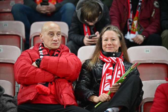 Widzew Łódź - Lech Poznań: Zdjęcia kibiców i zawodników z meczu 24. kolejki PKO BP Ekstraklasy