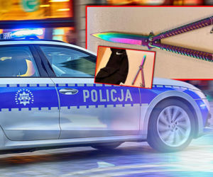 Alarm w szkole w Śródmieściu. 16-latek przyniósł nóż do szkoły
