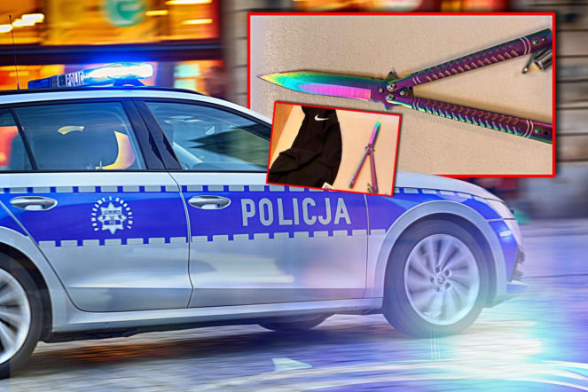 Alarm w szkole w Śródmieściu. 16-latek przyniósł nóż do szkoły