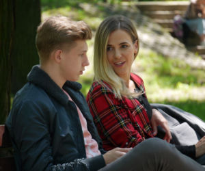 Pierwsza miłość. Tomek (Oskar Wojciechowski), Marta (Honorata Witańska)