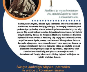 Święta Jadwiga ocali nas od zarazy
