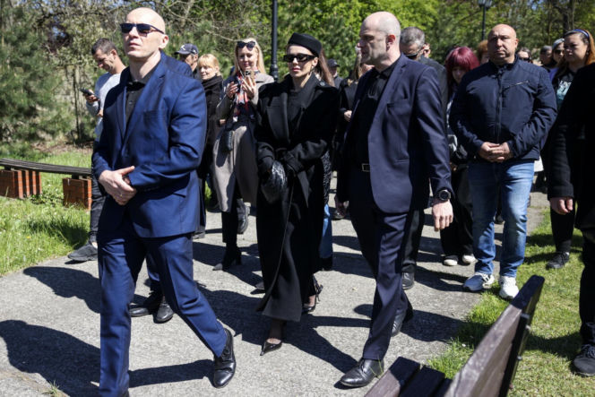 Ból, rozpacz, łzy. Poruszające sceny na pogrzebie Łukasza Litewki