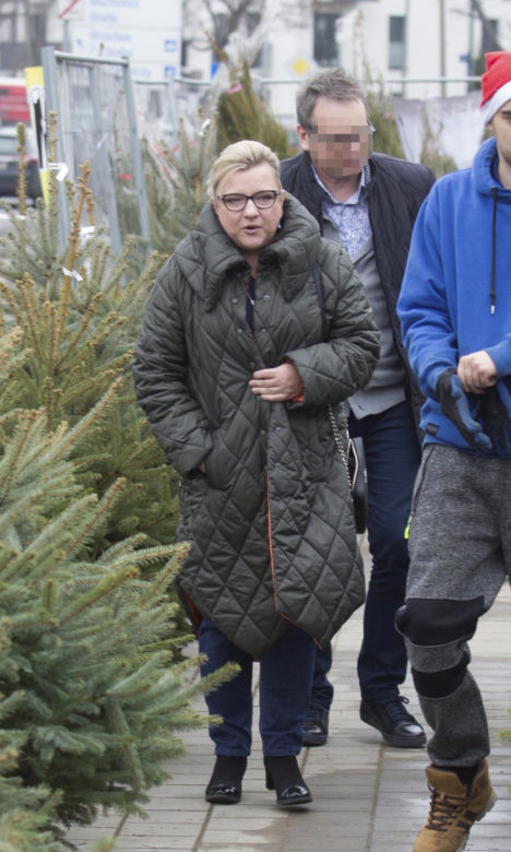 Beata Kempa z mężem