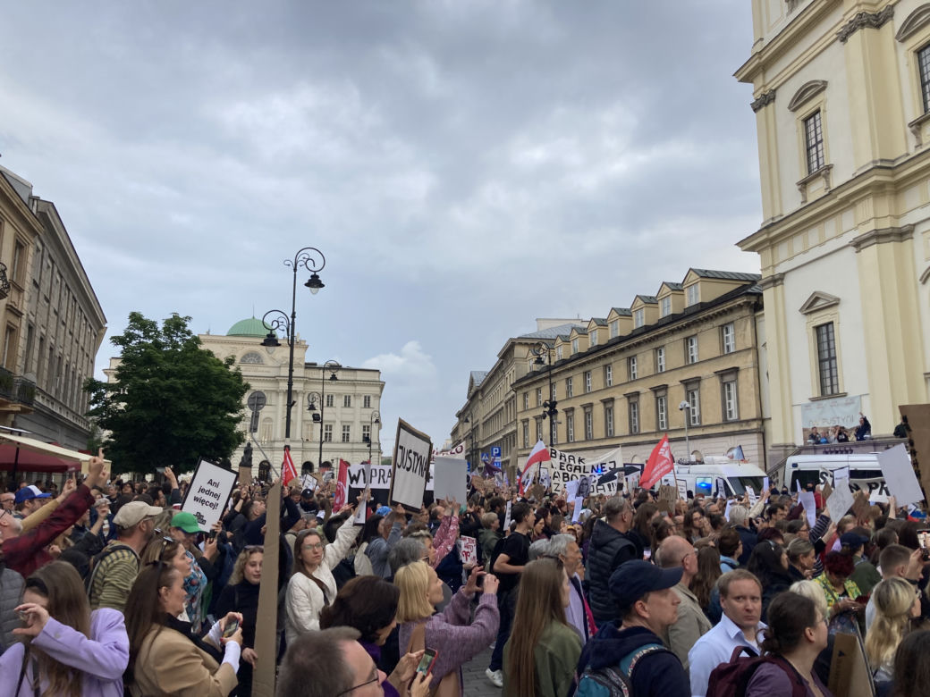 Marsz Strajku Kobiet "Ani jednej więcej!"