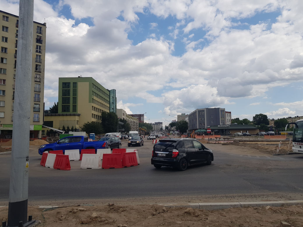 Białystok. Budowa przy dworcu PKP. Zobacz galerię z postępów prac [ZDJĘCIA]