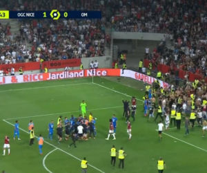 SKANDAL w meczu Nice - Olympique Marsylia!