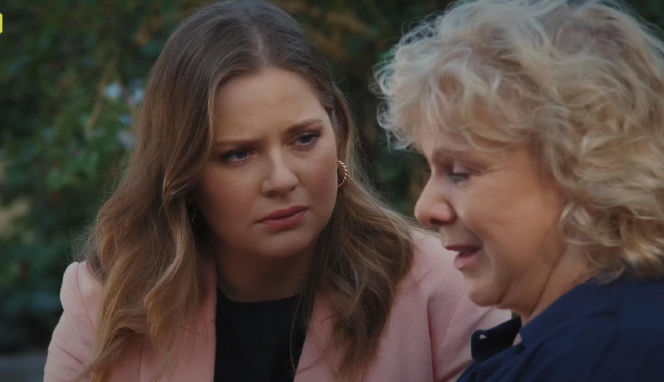 M jak miłość odc. 1897. Anita (Melania Grzesiewicz), Anna Lerman (Dorota Kamińska)