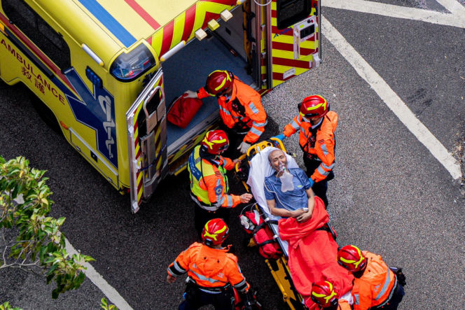 Hongkong / Pożar wieżowców. Liczba ofiar wzrosła już do 44.