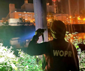 Dwie godziny wołał o pomoc na Odrze. Mężczyzna utknął na betonowej konstrukcji