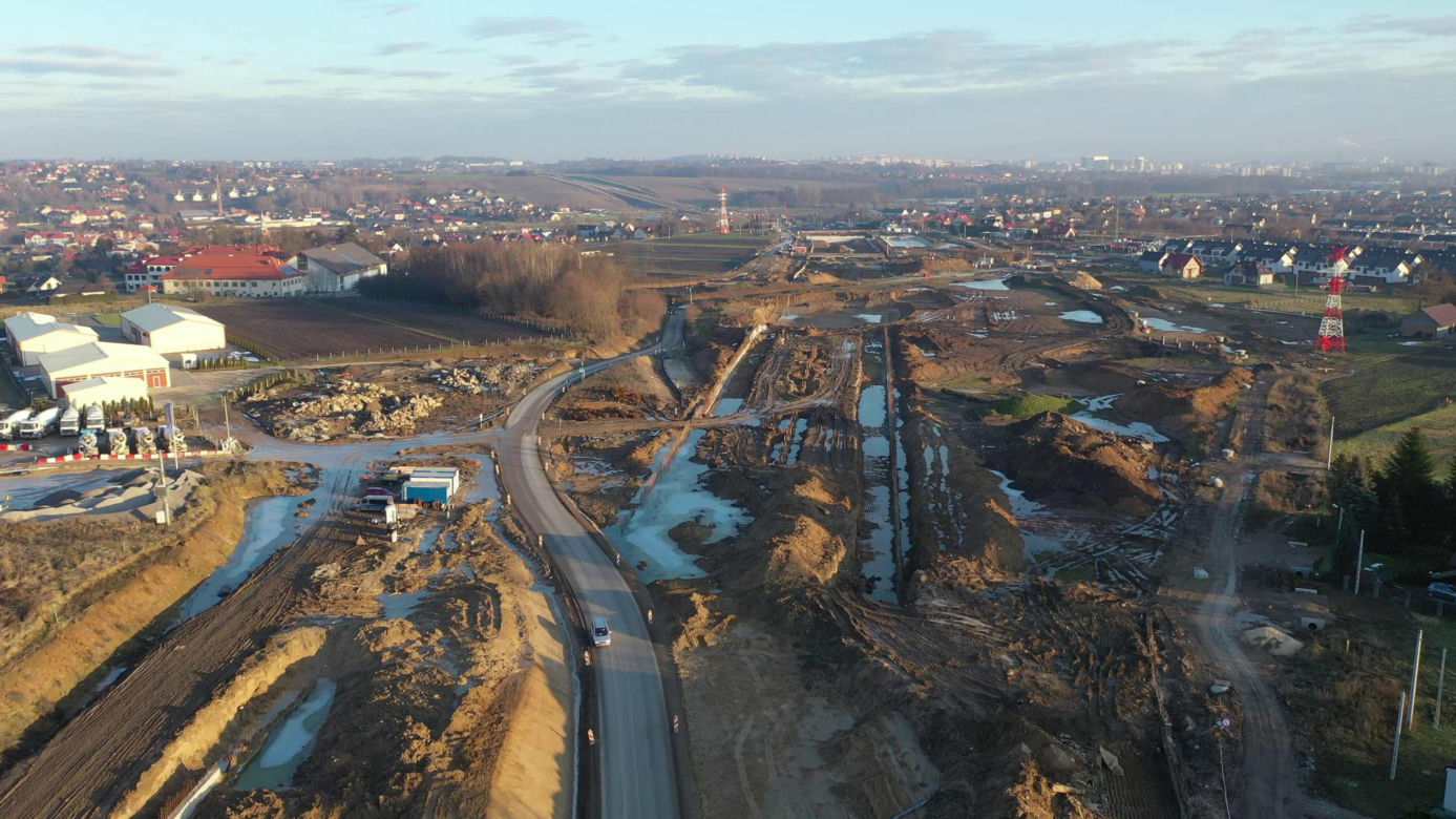 Północna obwodnica Krakowa. Sprawdzamy postępy prac (STYCZEŃ)