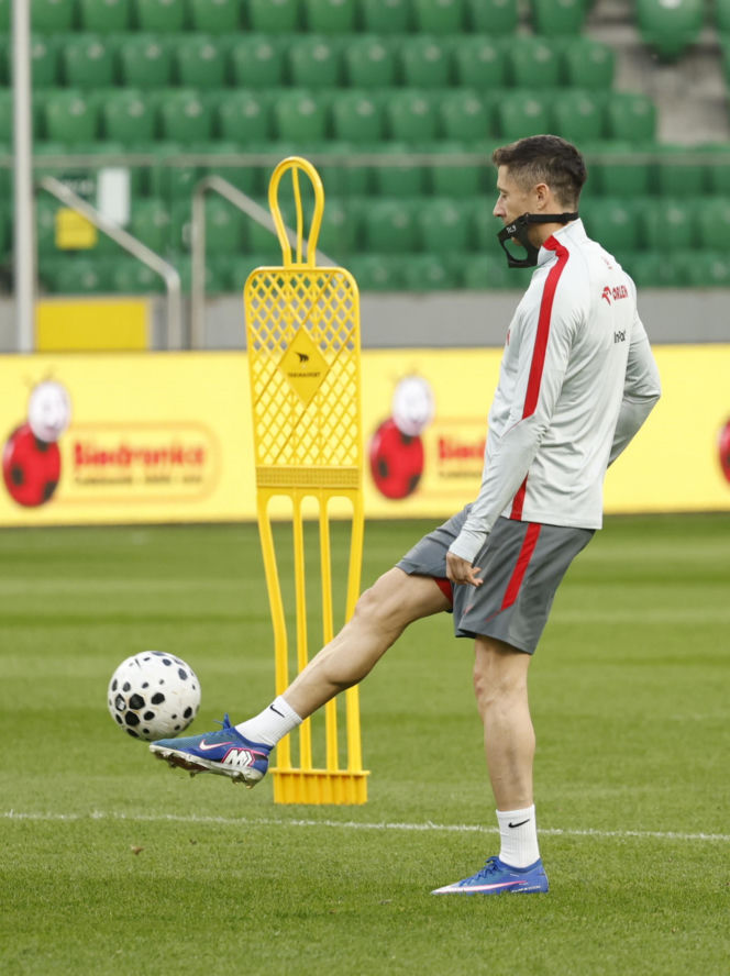 Trening reprezentacji Polski w Warszawie