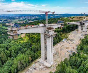 Budowa drogi S19. Najwyższa estakada w Polsce