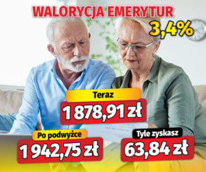 Dramatycznie niska waloryzacja emerytur w 2026 roku!