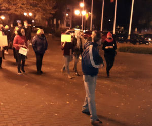 Trzeci dzień protestów w Iławie (28.10.2020)