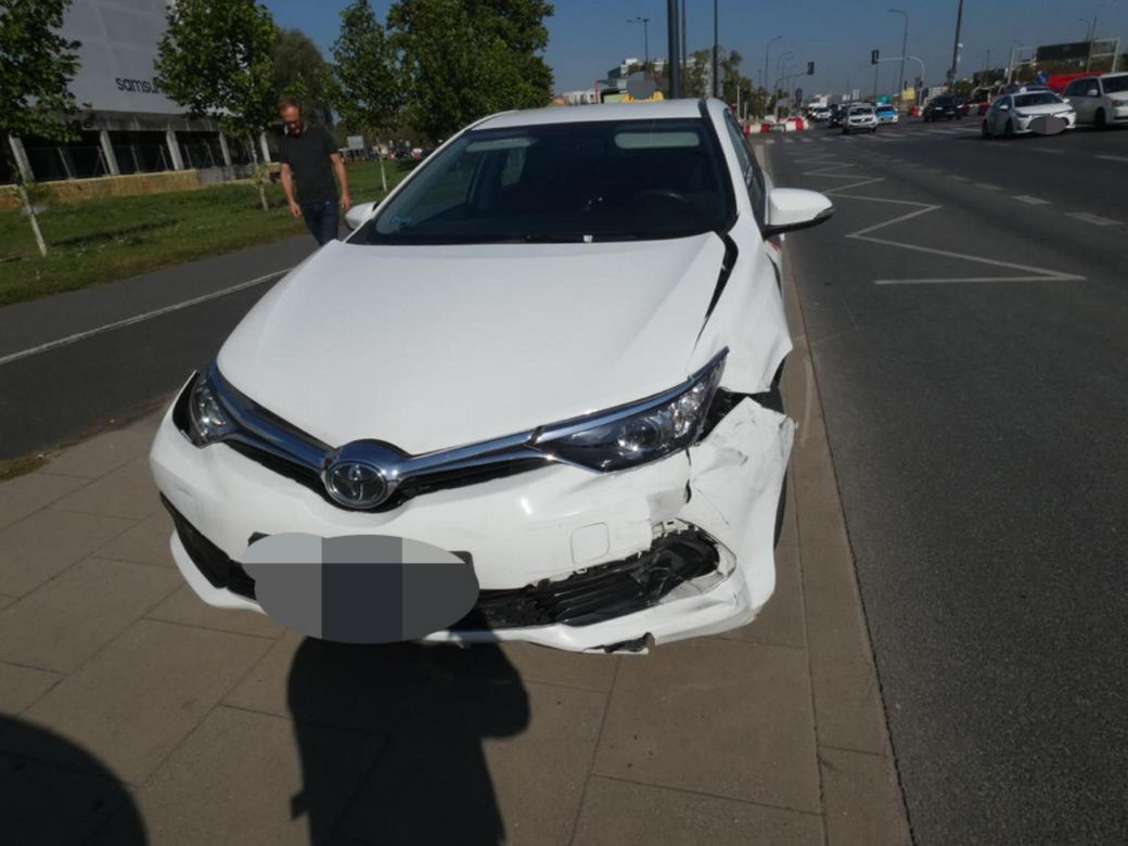 Wypadek Andrzeja Chyry w Warszawie 