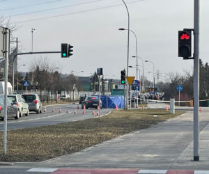 Rzeszów: Tragiczny wypadek na ul. Sikorskiego. Zginął rowerzysta [ZDJĘCIA]