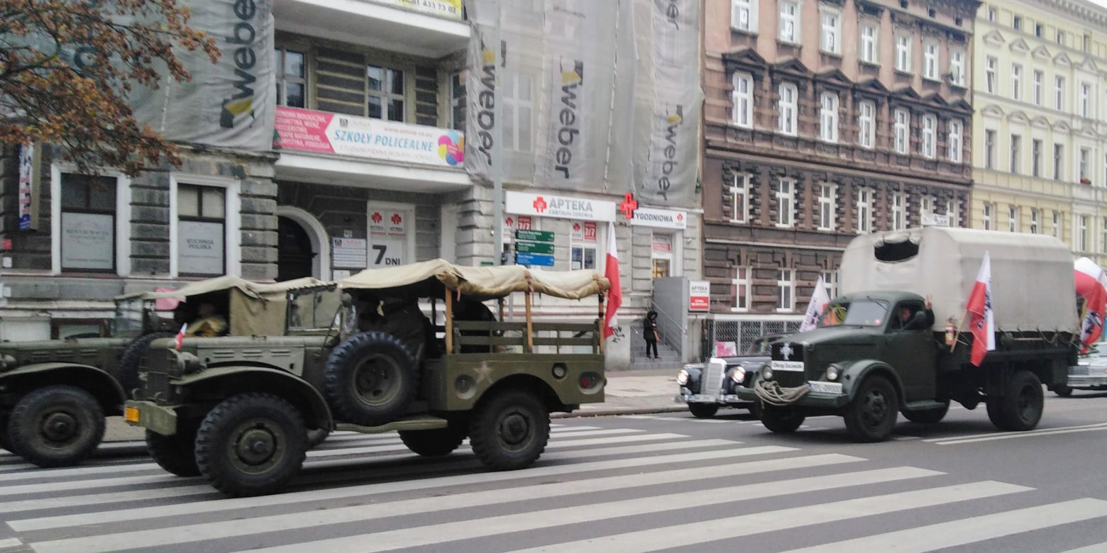 Rajd Niepodległości w Szczecinie