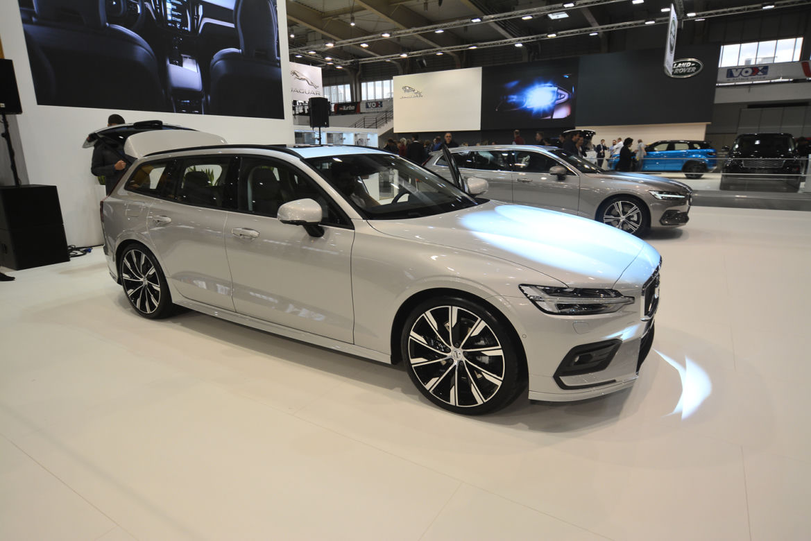 Volvo V60 na targach Poznań Motor Show 2018