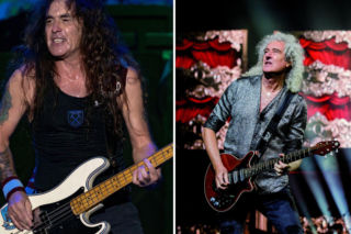 Steve Harris (Iron Maiden) wspomina występ na jednym festiwalu z Queen. Brian May powiedział, że ich przeraziliśmy 