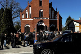 Bliscy pożegnali 14-letniego Mateusza