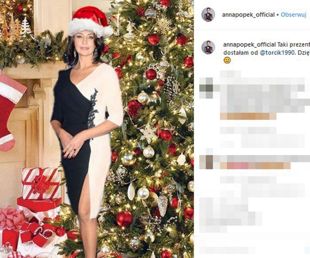 Anna Popek na święta 