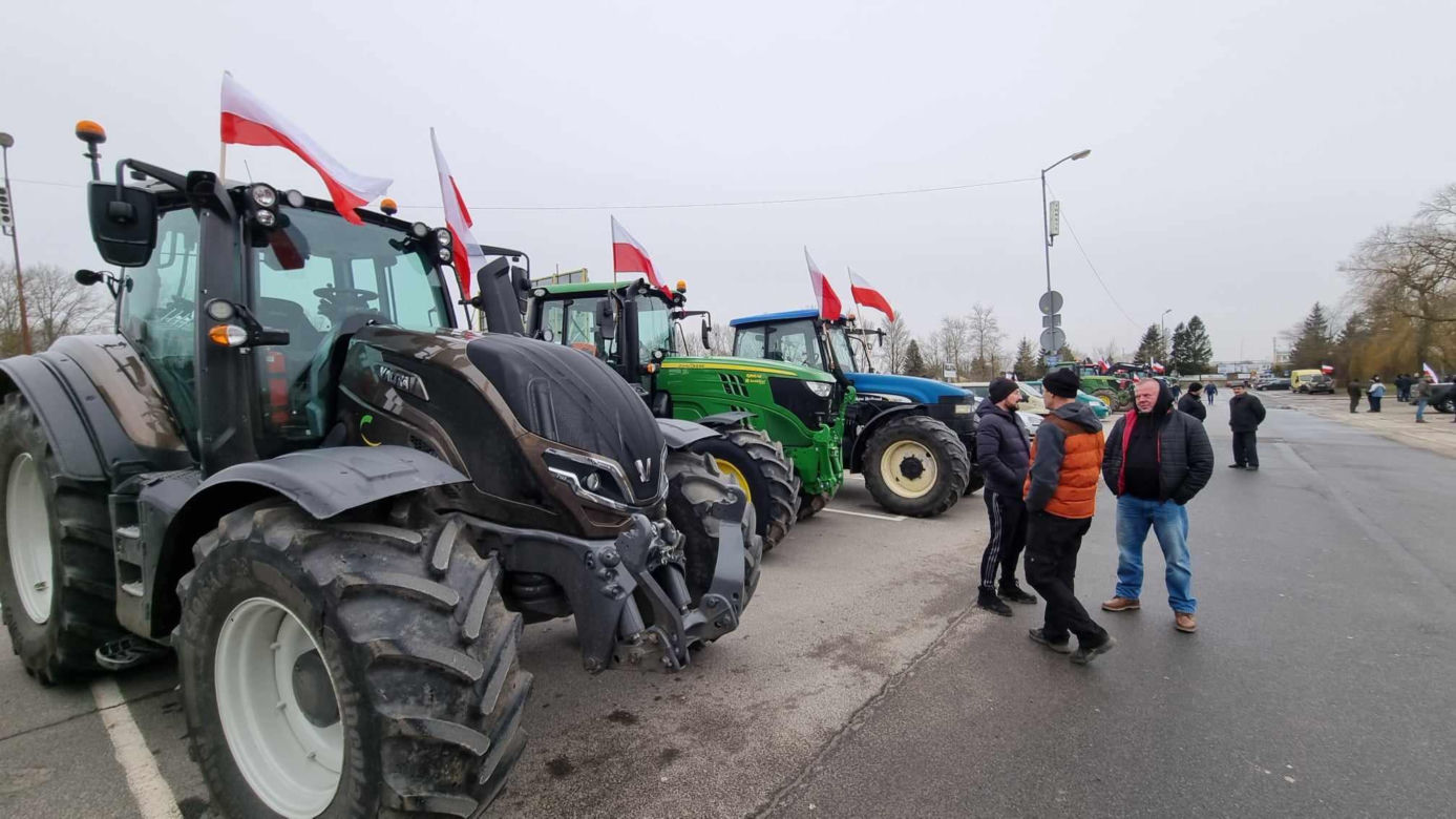 Protest rolników w Koszalinie