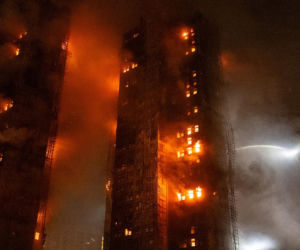 Cudem uciekł z płonącego wieżowca. Relacja mrozi krew w żyłach