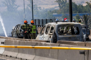 Potężny wybuch na ruchliwej trasie! Wiele ofiar