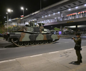 Nocna próba defilady wojskowej w Warszawie 2