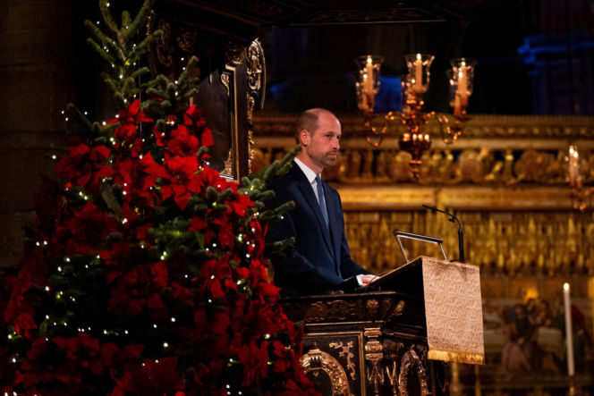 Boże Narodzenie w rodzinie królewskiej.