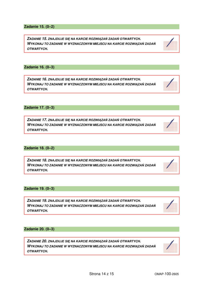 Egzamin ósmoklasisty 2026 matematyka: WSZYSTKIE odpowiedzi do arkusza CKE 12.05.2026