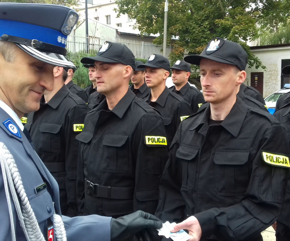 Ślubowanie nowych policjantów z Lubelszczyzny