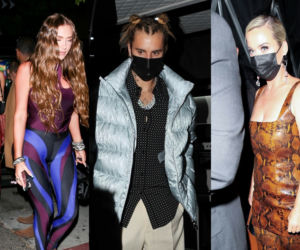 Hailey Bieber, Justin Bieber, Katy Perry - impreza u Kendall Jenner