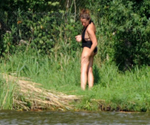 MONIKA JARUZELSKA NA WAKACJACH.