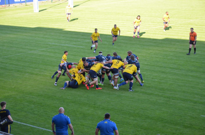 Siedlczanie wygrali półfinałowy mecz Ekstraligi Rugby! MKS Awenta Pogoń Siedlce pokonał Life Style Catering RC Arka Gdynia