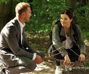 	M jak miłość odc. 1075. Sonia (Marta Król), Andrzej (Krystian Wieczorek)