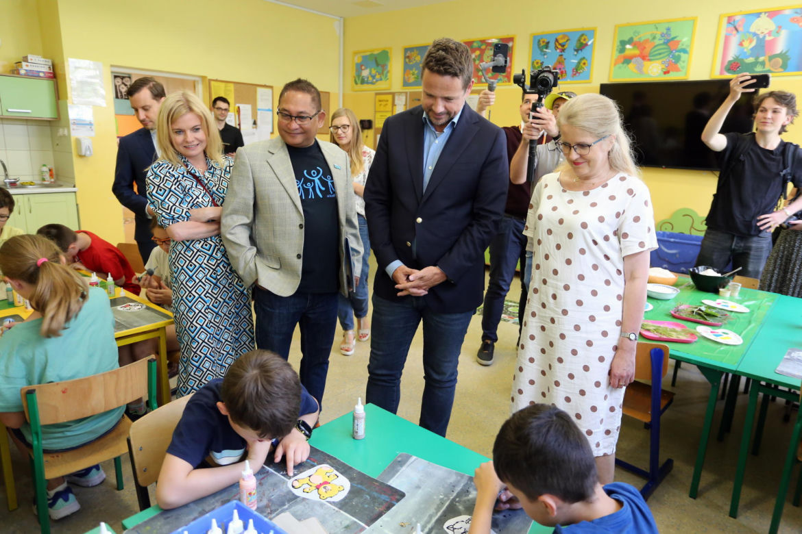 Unicef wspiera Warszawę. Stolica dostała prawie 100 mln zł