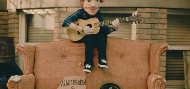 Ed Sheeran jako muppet! Zobacz historię nieszczęśliwej miłości w teledysku do Happier [VIDEO] 