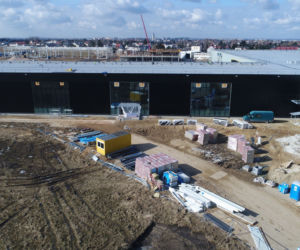 Postępy na budowie lotniska w Radomiu - marzec 2021
