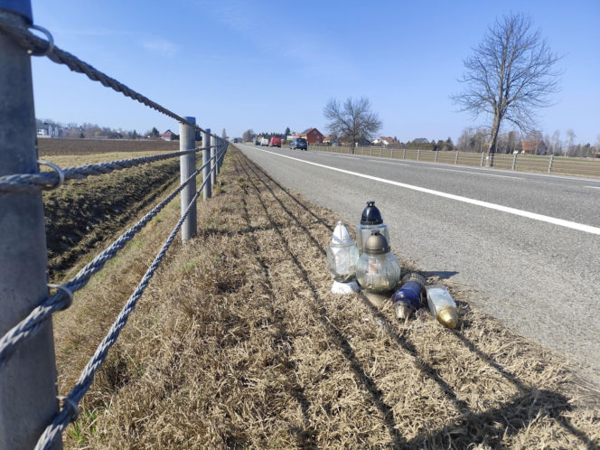 Michał zginął gdy mijał nietrzeźwego pieszego