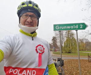 Iławscy rowerzyści uczcili 11 listopada