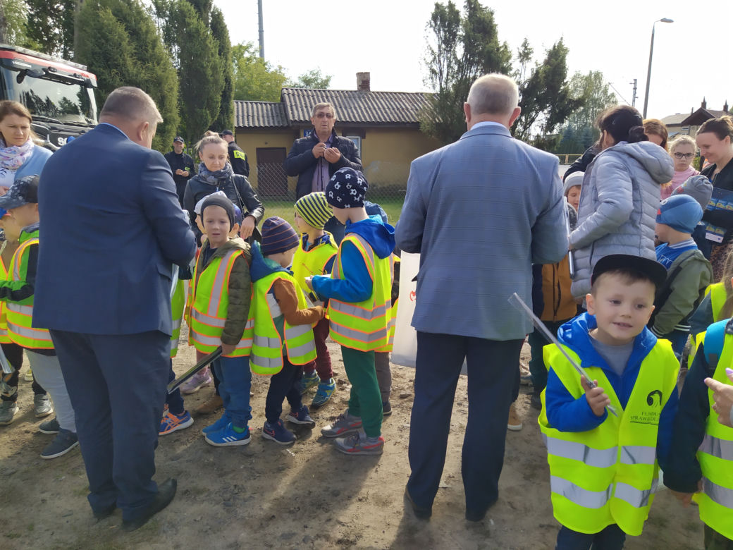 ZOBACZ ZDJĘCIA z akcji "Bezpieczny przejazd" w Koszewnicy, w gminie Kotuń - 15.09.2022