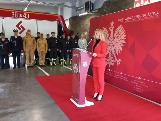 Powiatowe obchody Dnia Strażaka w Lesznie [ZDJĘCIA]
